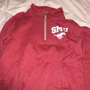 SMU Quarter Zip